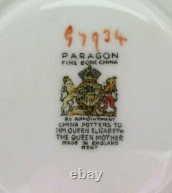 Rare Signed Paragon England Golden Harvest Cup and Saucer