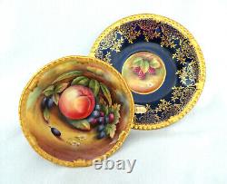 Rare Signed Paragon England Golden Harvest Cup and Saucer