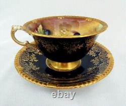 Rare Signed Paragon England Golden Harvest Cup and Saucer