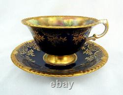 Rare Signed Paragon England Golden Harvest Cup and Saucer