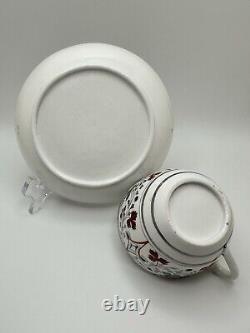 Rare Thomas Wolfe Antique Tea Cup And Saucer Early 1800's