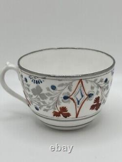 Rare Thomas Wolfe Antique Tea Cup And Saucer Early 1800's