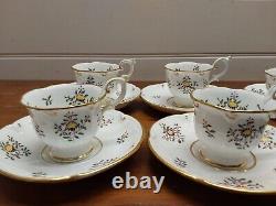 Rare davenport Antique Tea and coffee Cups set georgian era 1820s