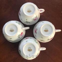 Richard Ginori Rose Tea Cup & Saucer 20 branded