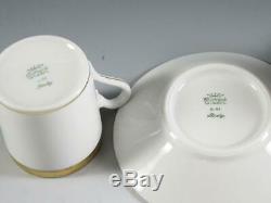 Richard Ginori Tea Set by Gio Ponti Teapot, Creamer, Sugar + 2 Cups & Saucers