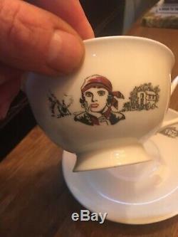 Romney fortune telling teacup Tasseography tarot tea cup & saucer occult