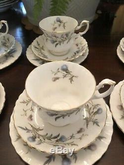 Royal Albert BRIGADOON Bone China Tea Set