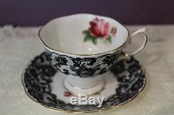 Royal Albert England'senorita' Tea Cup And Saucer