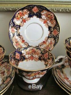 Royal Albert Heirloom England Porcelain Set Of 6 Tea Cup And Saucer
