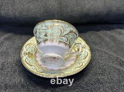 Royal Crown Derby Darley Abbey Tea Cup & Saucer NEVER USED NEW