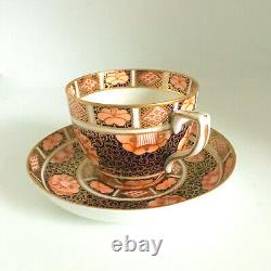Royal Crown Derby antique1878-82 Imari Trio Tea cup Saucer plate Museum Quality