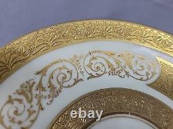 Royal Crown Sutherland Gold Encrusted Two Handled Teacup and Saucer, England #2