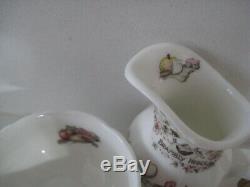 Royal Doulton Brambly Hedge Miniature Tea Set Cup Saucer Plate Teapot Jug Bowl