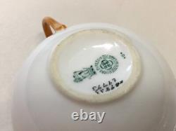 Royal Doulton Rare Museum Grd. C1910 Art Deco Tea Cup Saucer Desert Plate HB9833