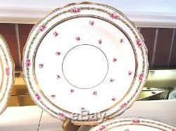 SALE! 29-Piece Royal Cauldon TEA & BREAKFAST plates, cups, saucers+1905-20 K8627