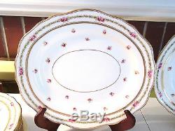 SALE! 29-Piece Royal Cauldon TEA & BREAKFAST plates, cups, saucers+1905-20 K8627