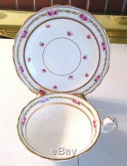 SALE! 29-Piece Royal Cauldon TEA & BREAKFAST plates, cups, saucers+1905-20 K8627
