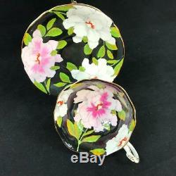 STUNNING Paragon England Hand Painted Gardenia TO THE BRIDE Cup Saucer S7768