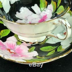 STUNNING Paragon England Hand Painted Gardenia TO THE BRIDE Cup Saucer S7768