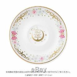 Sailor Moon premium Bandai Noritake Collaboration Tea Cup saucer set japan