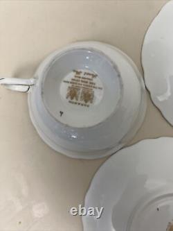 Set Of 6 PARAGON teacup and saucer Sweet Pea floral tea cup Bone Chinai