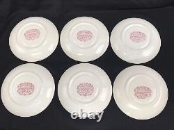 Set of 11 Homer Lauchlin Currier & Ives Demitasse Cups & Saucers, San Francisco