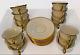 Set Of 14 Lenox China Tea Coffee Cups Saucers Eternal Collection Gold Trim
