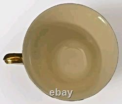 Set of 14 Lenox China Tea Coffee Cups saucers Eternal Collection Gold Trim