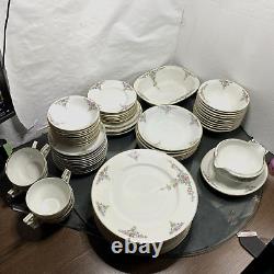 Set of 66-Bavaria Tirschenreuth THE ETON FINE China Plates Bowls & Cups 4251