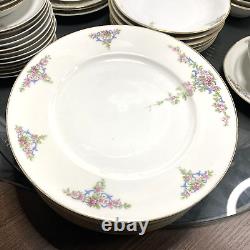 Set of 66-Bavaria Tirschenreuth THE ETON FINE China Plates Bowls & Cups 4251