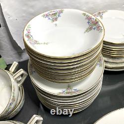 Set of 66-Bavaria Tirschenreuth THE ETON FINE China Plates Bowls & Cups 4251