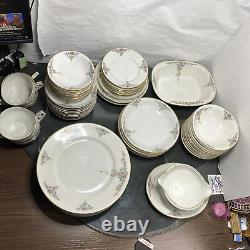 Set of 66-Bavaria Tirschenreuth THE ETON FINE China Plates Bowls & Cups 4251