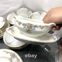 Set of 66-Bavaria Tirschenreuth THE ETON FINE China Plates Bowls & Cups 4251