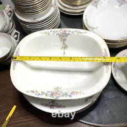 Set of 66-Bavaria Tirschenreuth THE ETON FINE China Plates Bowls & Cups 4251