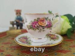 Set of 6 Elizabethan Tea cup And Saucer, Porcelain English