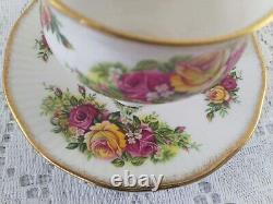 Set of 6 Elizabethan Tea cup And Saucer, Porcelain English