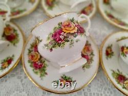 Set of 6 Elizabethan Tea cup And Saucer, Porcelain English