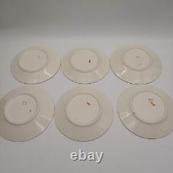 Set of 6 K & G Keller & Guerrin Luneville France DON QUIXOTE Tea Cups & Saucers