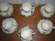 Set Of 6 Lenox Bird Of America 1993 Collection Porcelain Teacups & Saucers, Usa