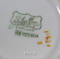 Shelley China Cottage-2 Tea Trio Demi. Cup, Saucer & Bread Plate 11621 Queen Anne