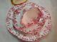Shelley Dainty Pink Daisy 051/p Trio Cup, Saucer And 8 Plate