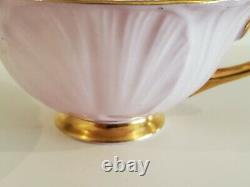 Shelley England Chintz Oleander Summer Glory Teacup And Saucer Lavender