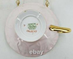 Shelley Pink Oleander Rock Garden Chintz Tea Cup And Saucer England