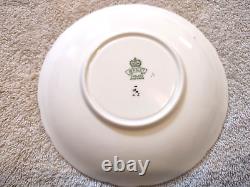 Signed Bailey Vintage Aynsley Bone China Gold Gilded Cabbage Rose Tea Cup Saucer