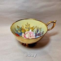 Spectacular Rare Aynsley Bailey Signed Tea Cup And Saucer