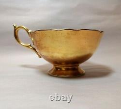 Spectacular Rare Aynsley Bailey Signed Tea Cup And Saucer