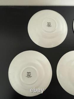 Spode England Blue Italian Blue & White C 1816 Teacup & Saucer LOT 8 SETS READ