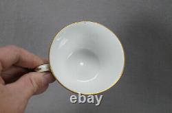 Spode Red & Gold Medallions Green Leaves Yellow Tea Cup & Saucer C1800-1815 C