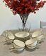 Stunning Thomas Rosenthal Elegant Gold Band Tea Cup/saucer Set Of 20