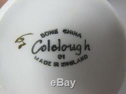 Superb vintage Colclough Harlequin Bone China TEA SET / SERVICE. Cups plates etc